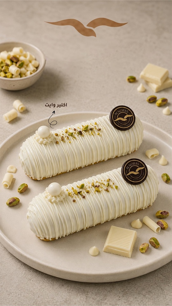 اكلير وايت شوكلت