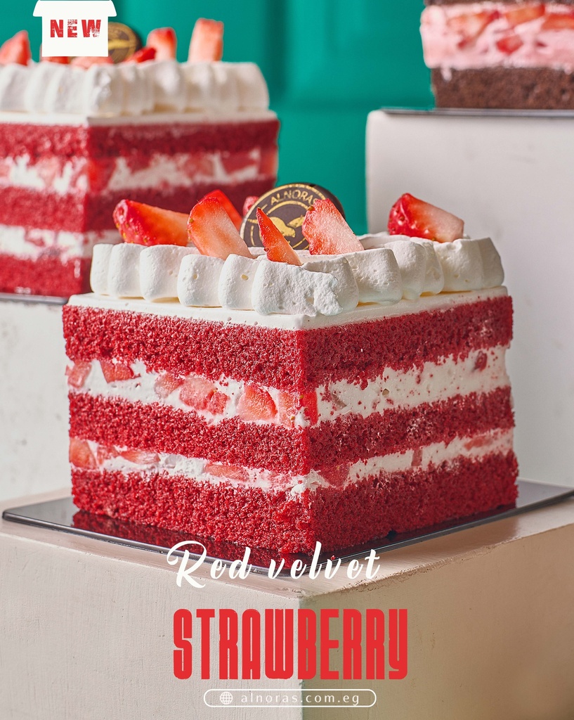 جاتوة ريد فلفد فراولة