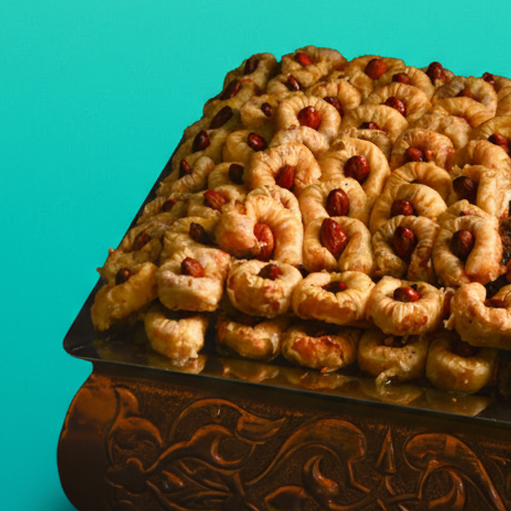 بقلاوة  أصلان لوز