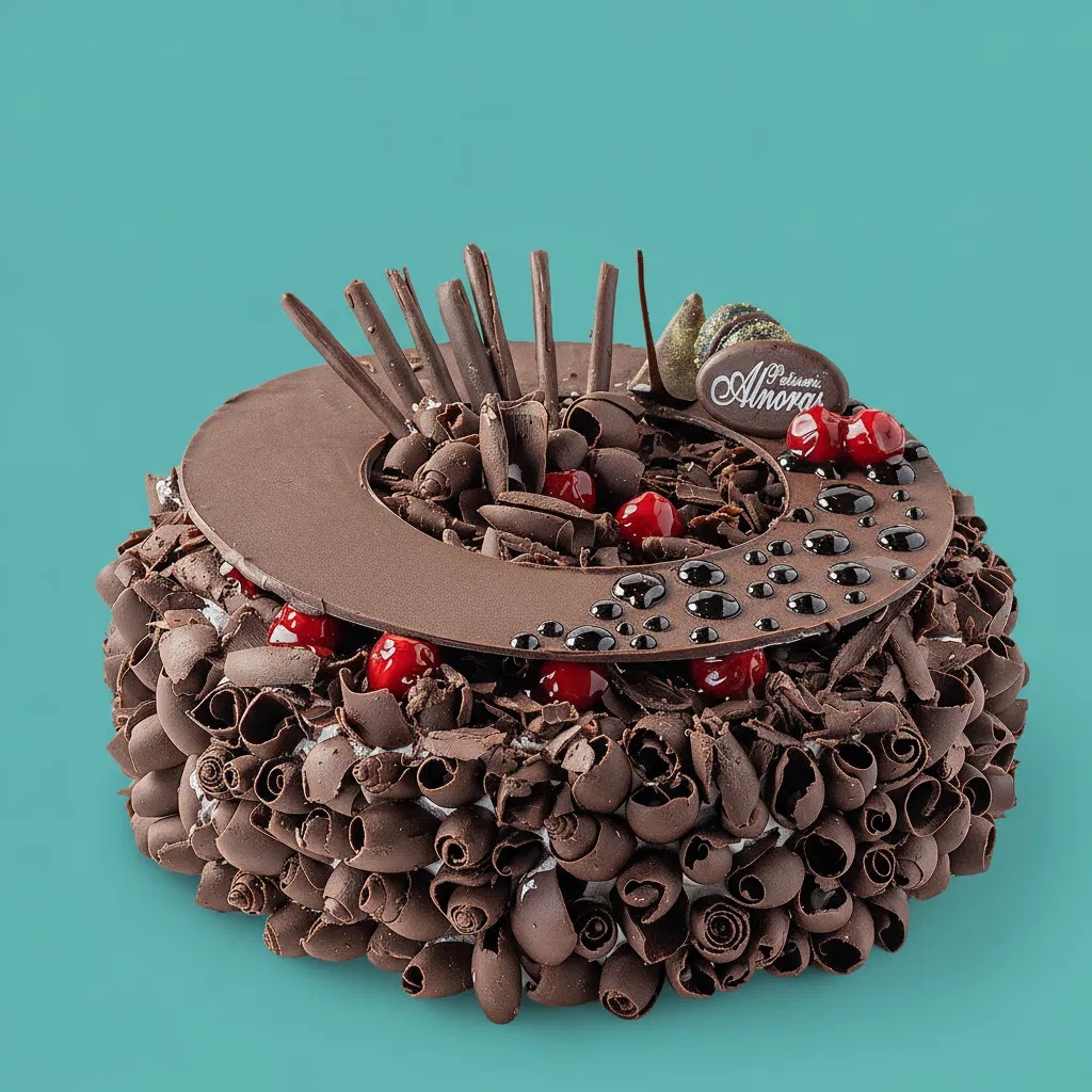 تورتة بلاك فورست خرشوفة 24 كود 119