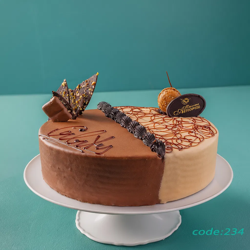 تورتة نص جلاكسي ونص كيندر 24 كود 234