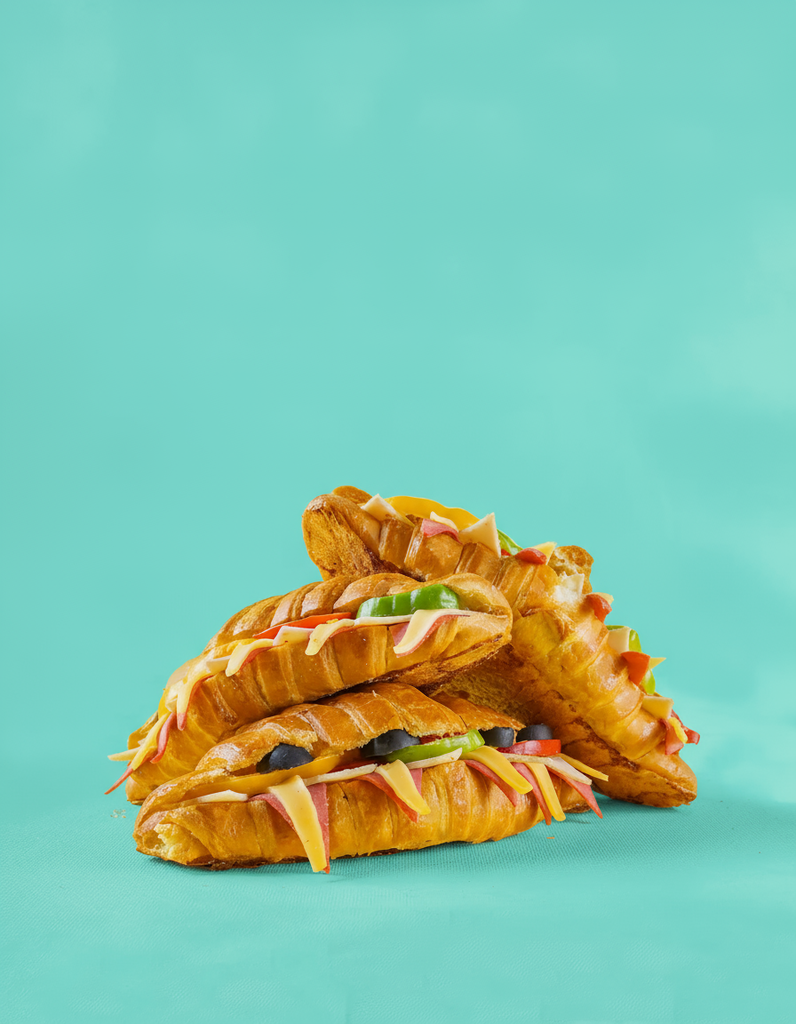 كرواسون محشى ساندوتش