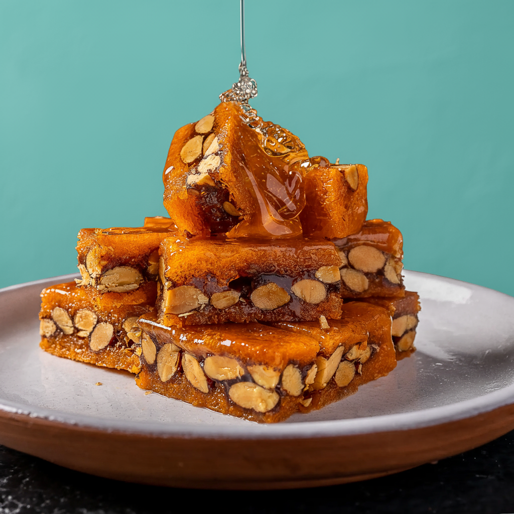 كنافة لوز قرفة