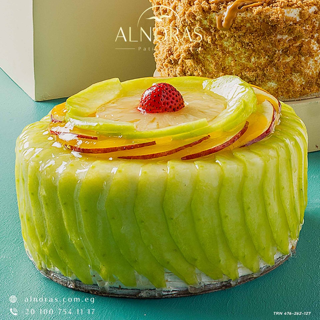 تورتة ميني فاكهة 14 سم كود 201