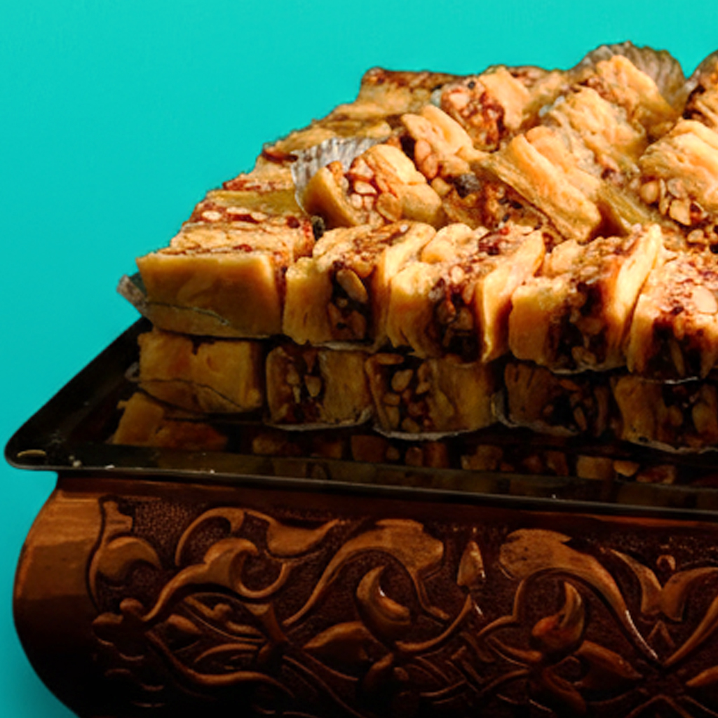 بقلاوة اسيه لوز