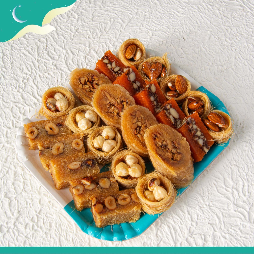 طبق مشكل كنافات 1 كيلو